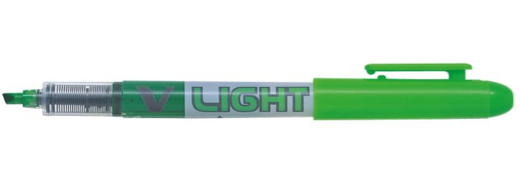 V-Light marcador 1 pieza(s) Punta de cincel Verde