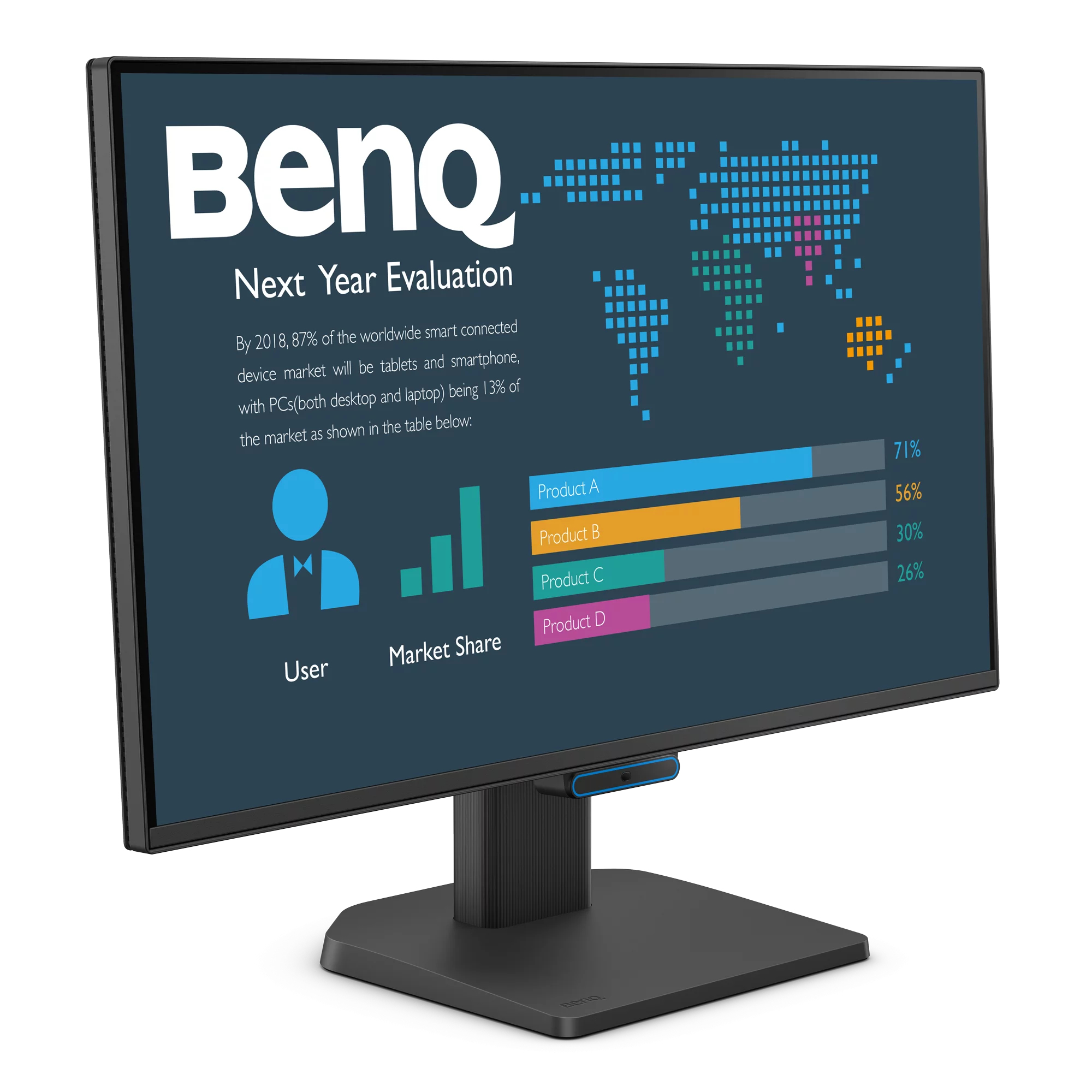 BL2490C pantalla para PC 60,5 cm (23.8") 1920 x 1080 Pixeles Full HD LCD Negro