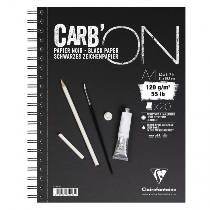 3329689750431 papel decorativo Bloc de hojas de papel para bellas artes 20 hojas
