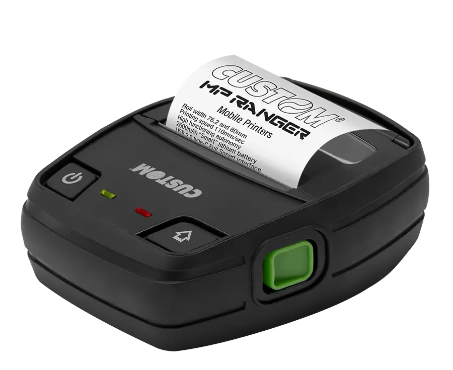 MP RANGER 203 x 203 DPI Inalámbrico y alámbrico Térmico Impresora portátil