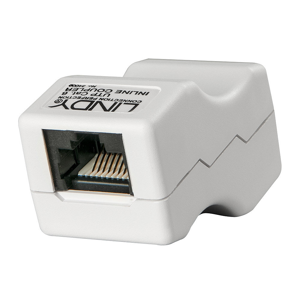 34009 cambiador de género para cable RJ45 Gris