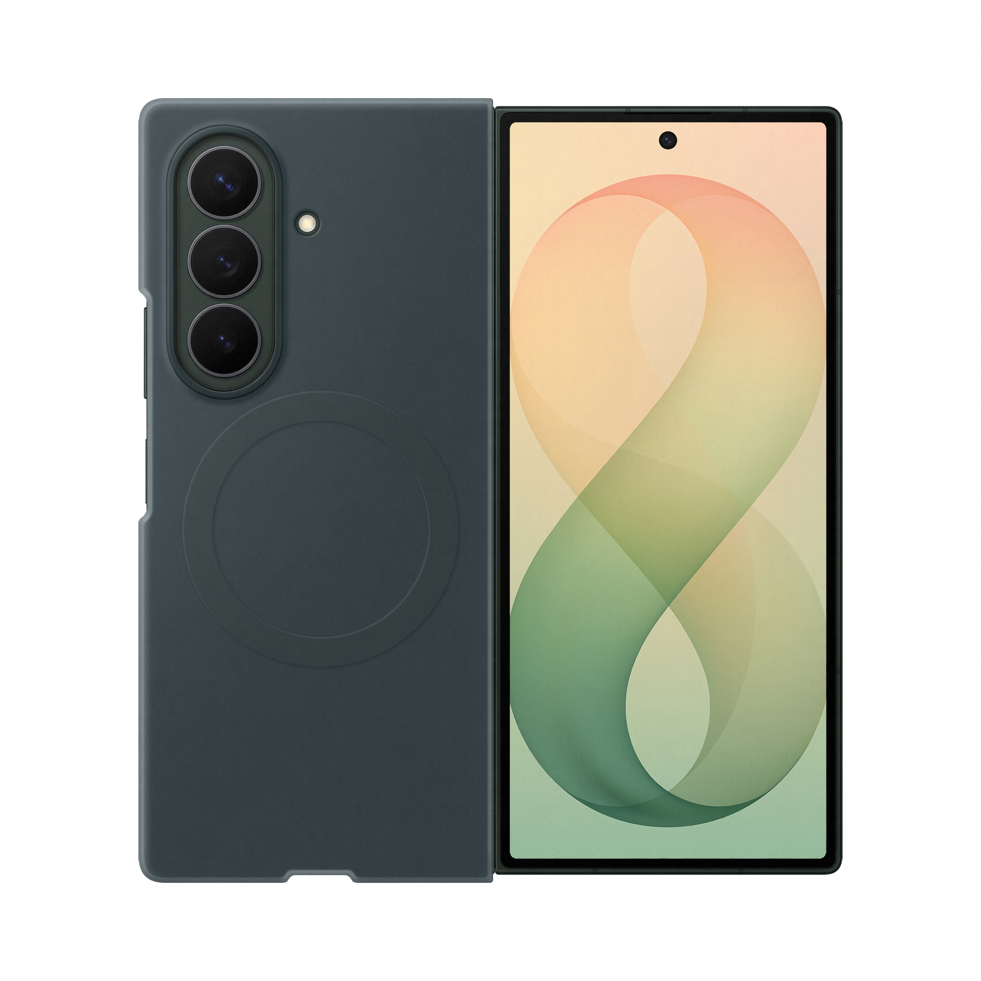 EF-EF976CGEGWW funda para teléfono móvil 20,3 cm (8") Verde