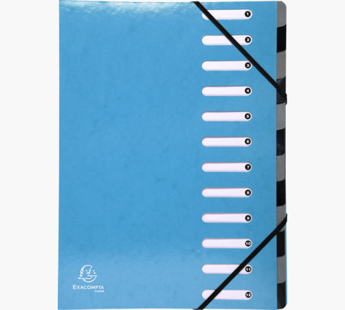 53927E carpeta Caja de cartón Azul A4