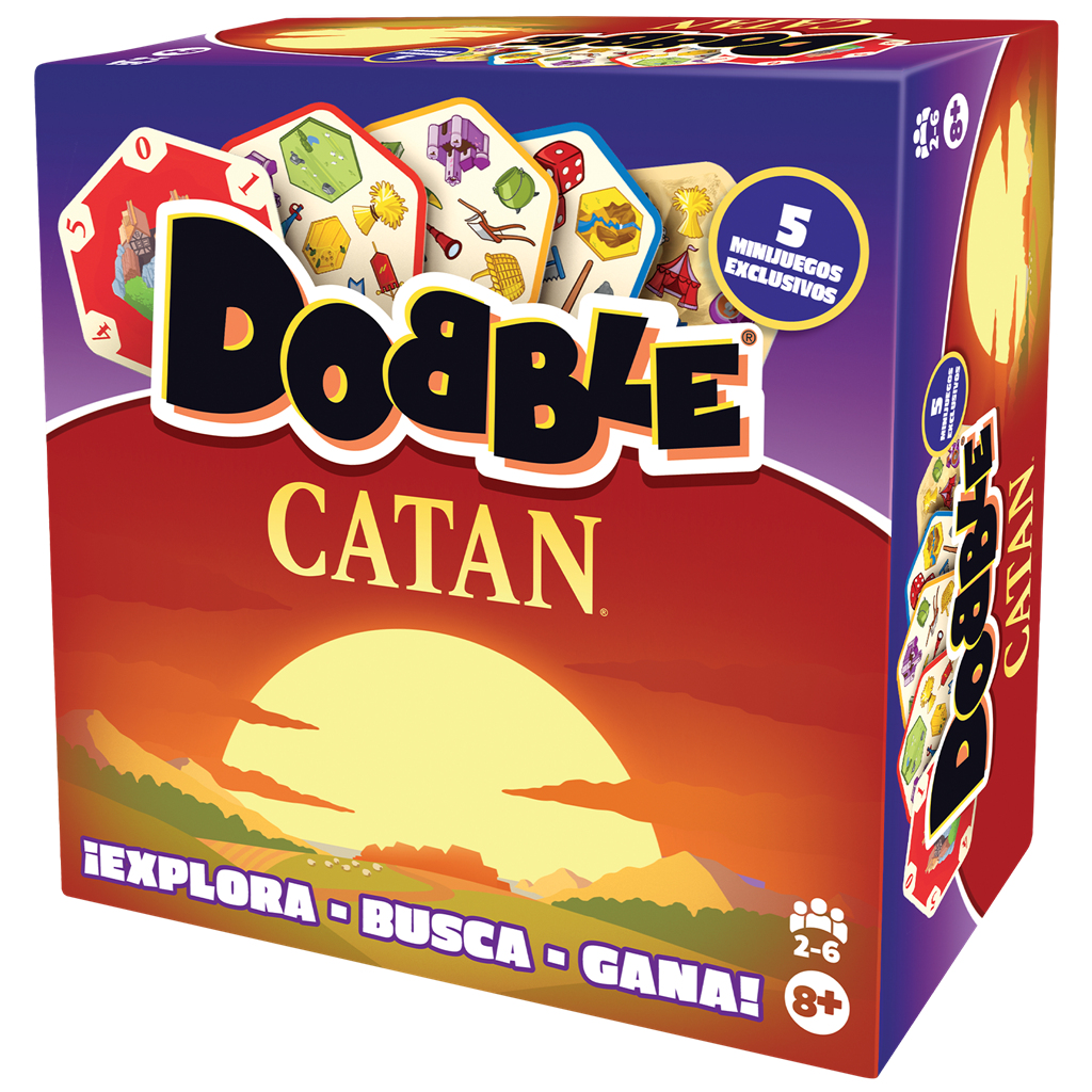 Dobble Catan Juego De Cartas Emparejamiento