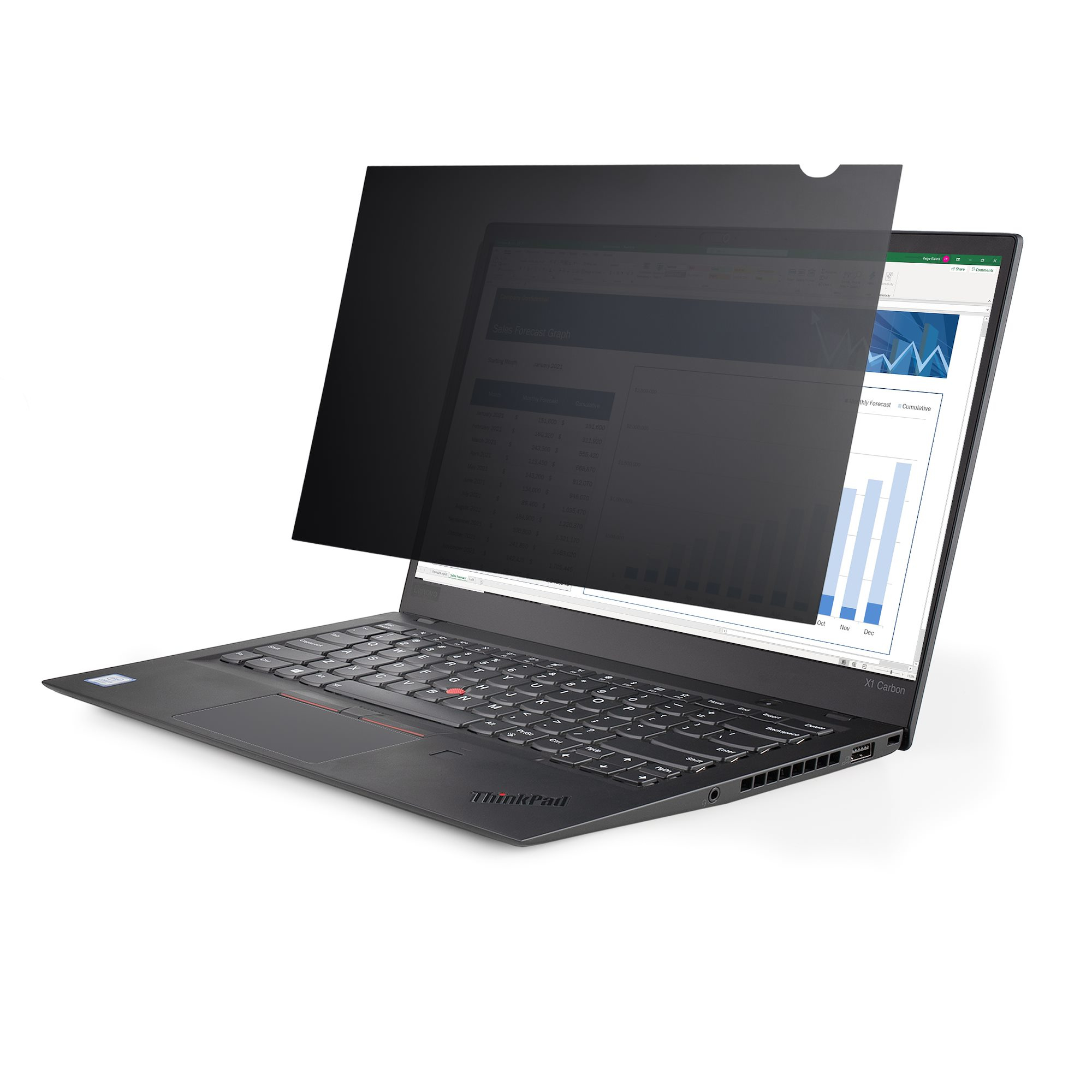 Filtro de Privacidad para Portátil de 14in - Filtro para Monitor para Pantalla Ancha 16:9 - Protector de Pantalla - Reducción de Luz Azul del 51% - Mate/Brillante