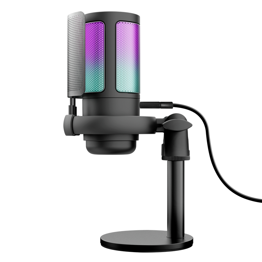 GXT 238 Auron Negro Micrófono para crear podcasts