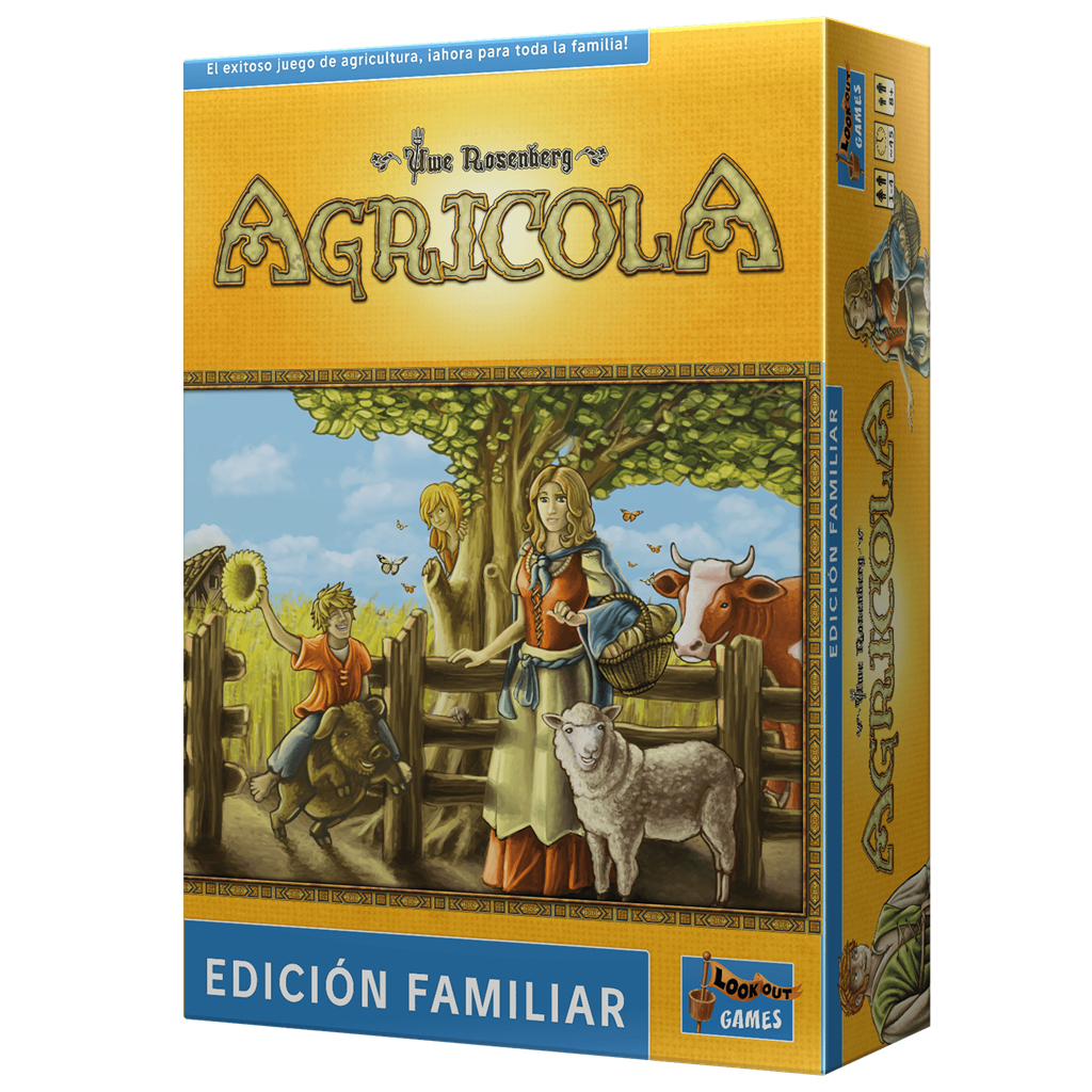 Agricola Edición Familiar 45 min Juego de mesa Estrategia