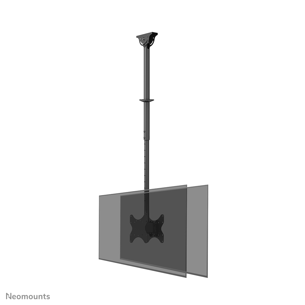 CL35-340BL22 Soporte de techo para doble monitor/TV 23-43" - alt. 106-156 cm