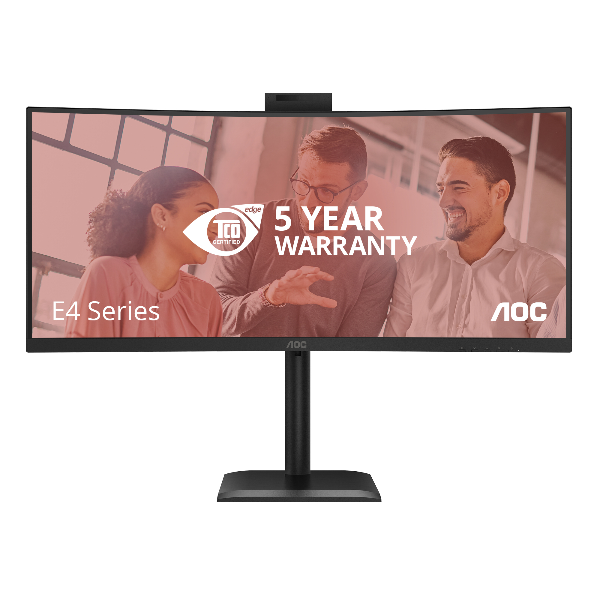 E4 CU34E4CW pantalla para PC 86,4 cm (34") 3440 x 1440 Pixeles UltraWide Quad HD LED Negro