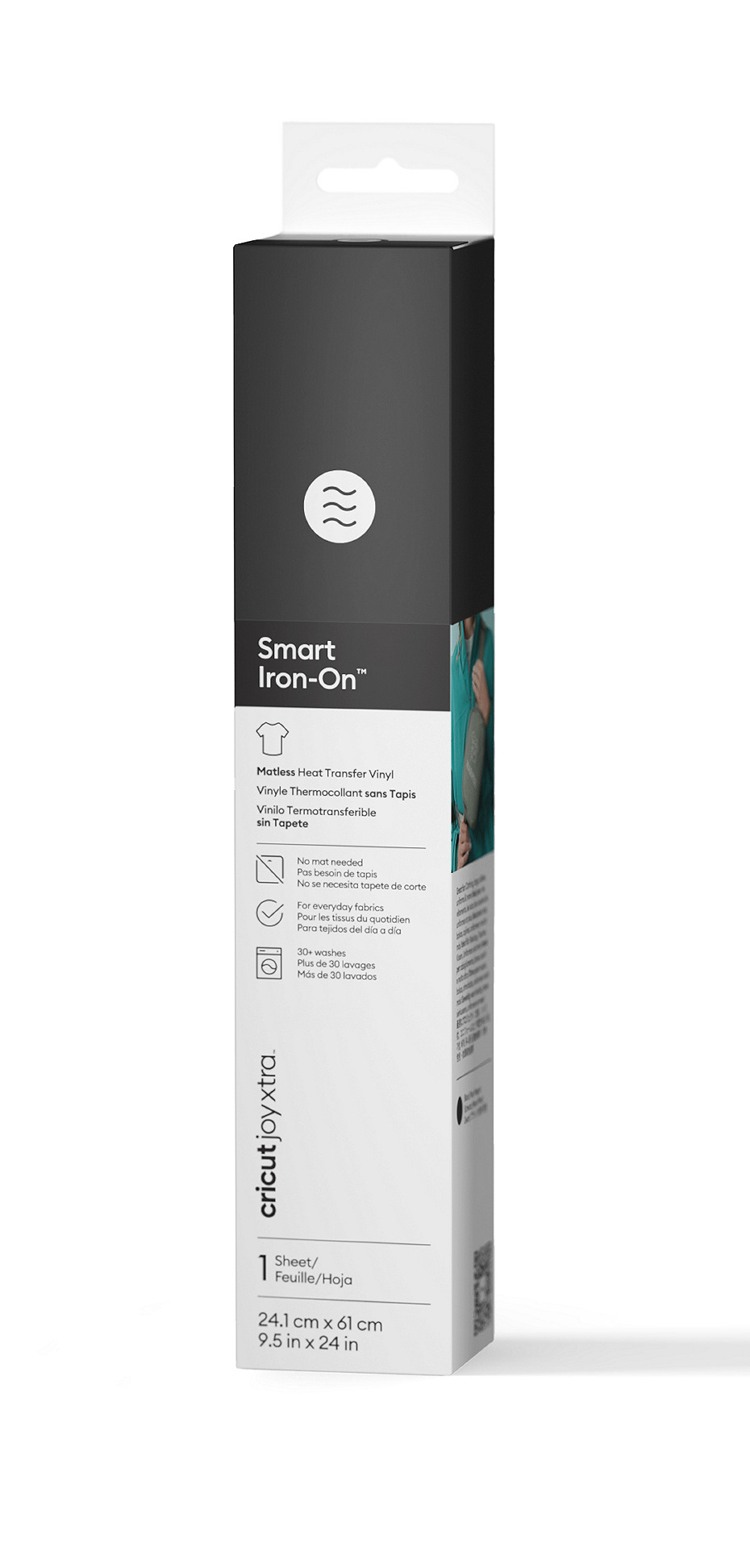 Joy Xtra Smart Iron-On Rollo de vinilo de termotransferencia Vinilo de termotransferencia liso 3 hojas