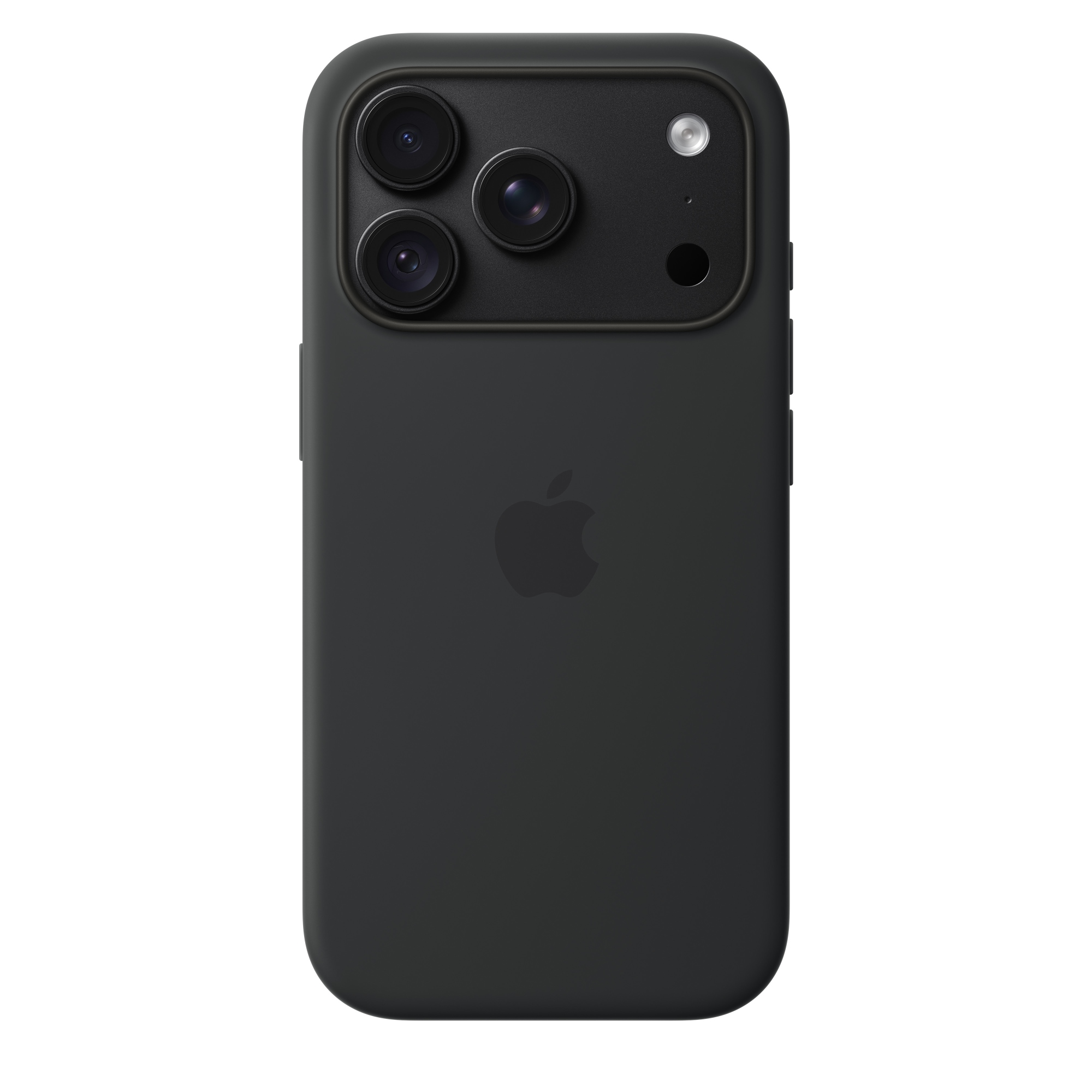Funda de silicona con MagSafe para el iPhone 18 Pro - Negro