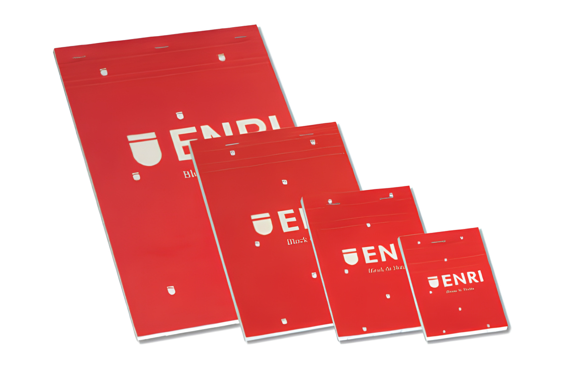 400032071 cuaderno y block A4 80 hojas Rojo
