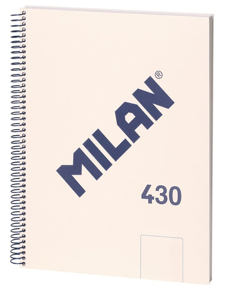 57141E80BG cuaderno y block A4 80 hojas Beige - Pack de 3 unidades