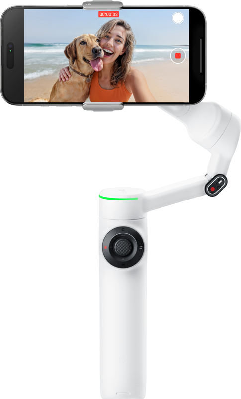 Flow 2 Pro Estabilizador de cámara para smartphone Blanco