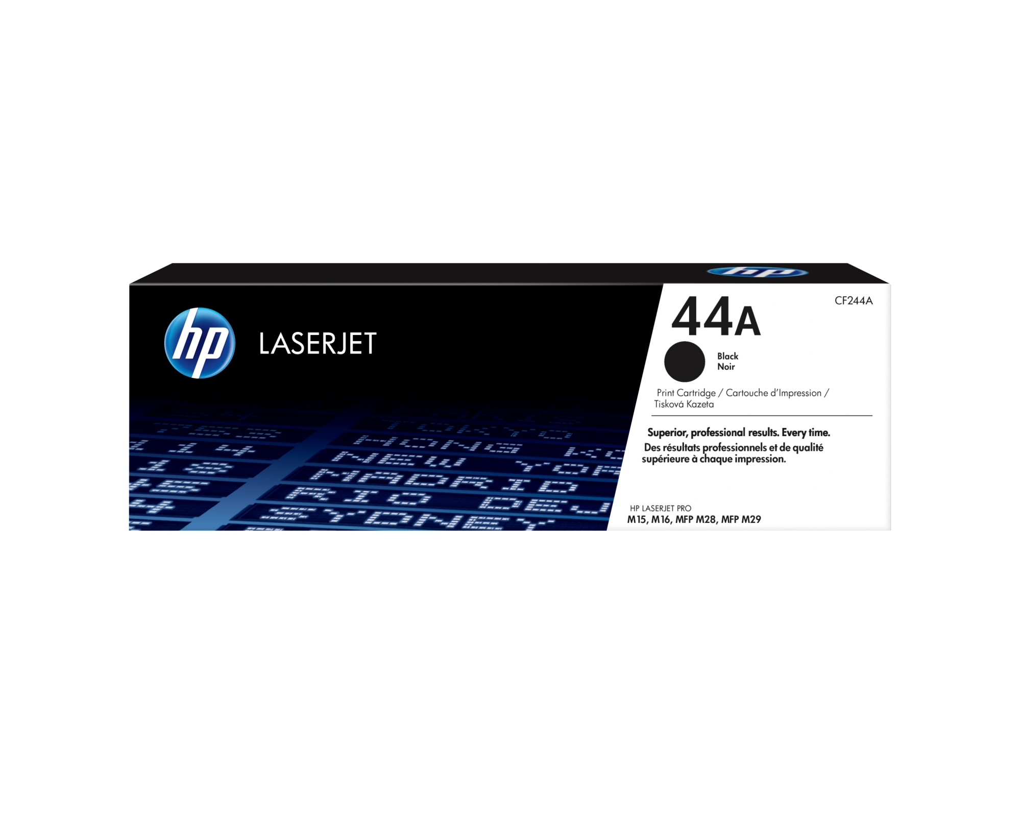 Cartucho de tóner Original LaserJet 44A negro