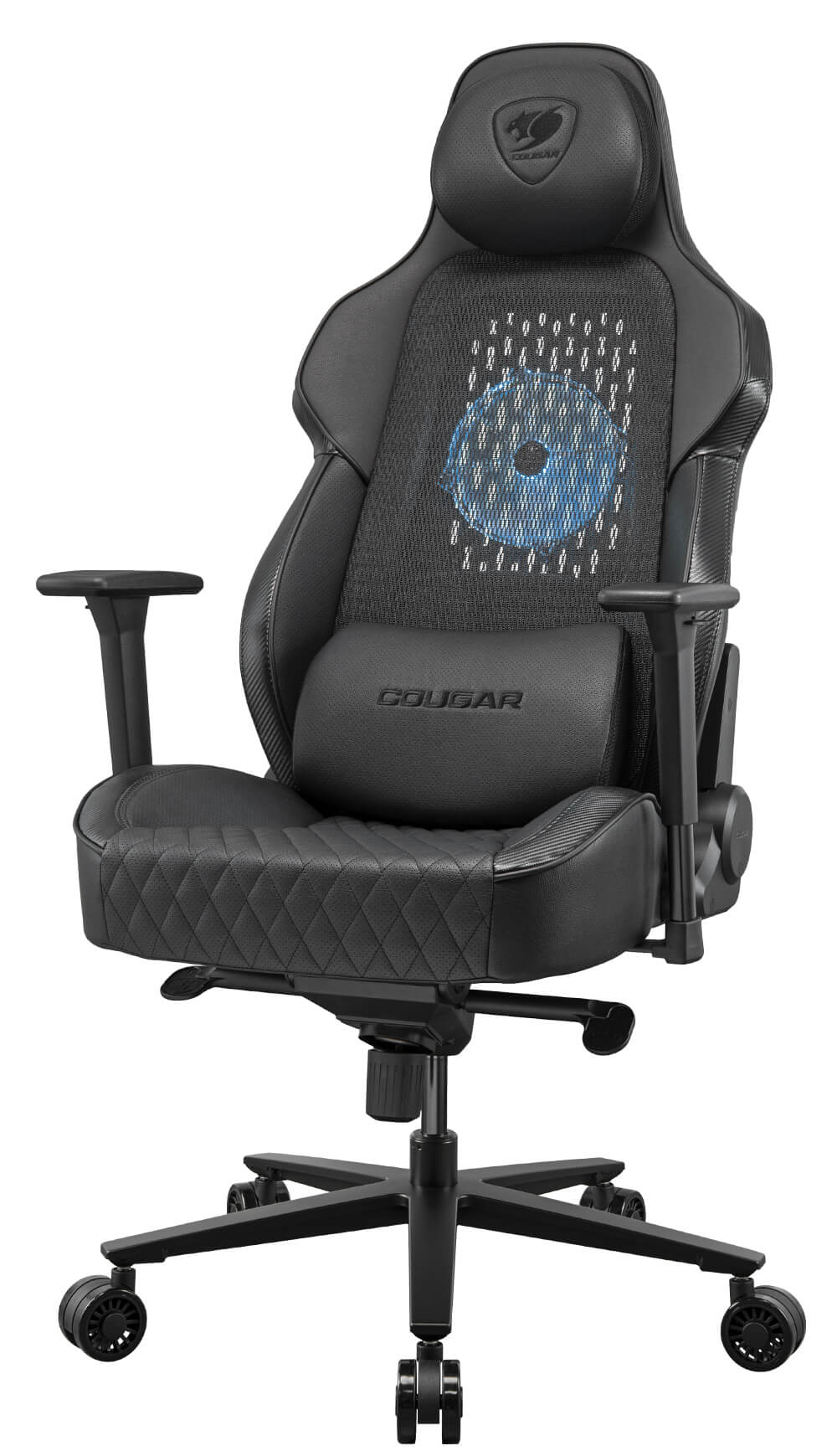 CGR-ARP-BLB Silla para videojuegos universal Asiento acolchado Negro, Naranja