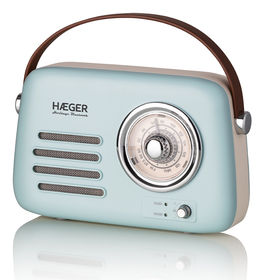 RB-BLU.002A radio Portátil Turquesa
