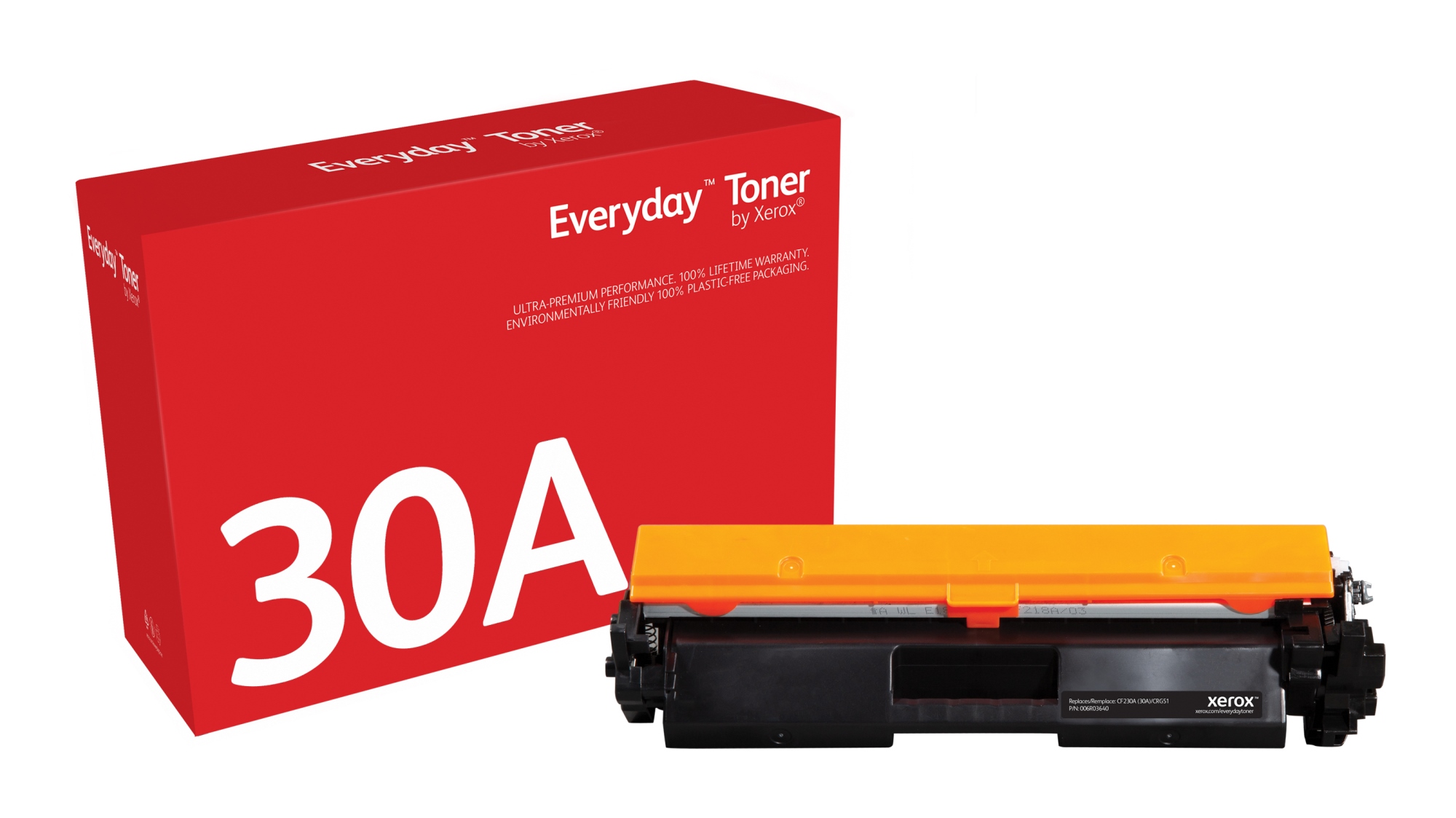 Everyday Toner Everyday Negro di Xerox compatibile con HP 30A (CF230A), Capacidad estándar