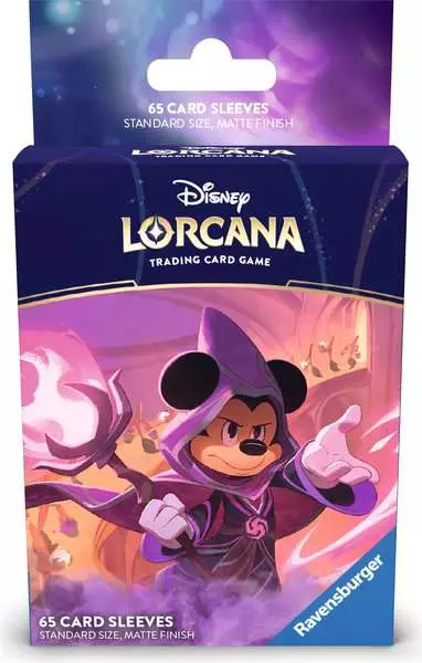 Disney Lorcana S8 Sleeve A Mickey Card Sleeves Juego De Cartas Intercambio de cartas