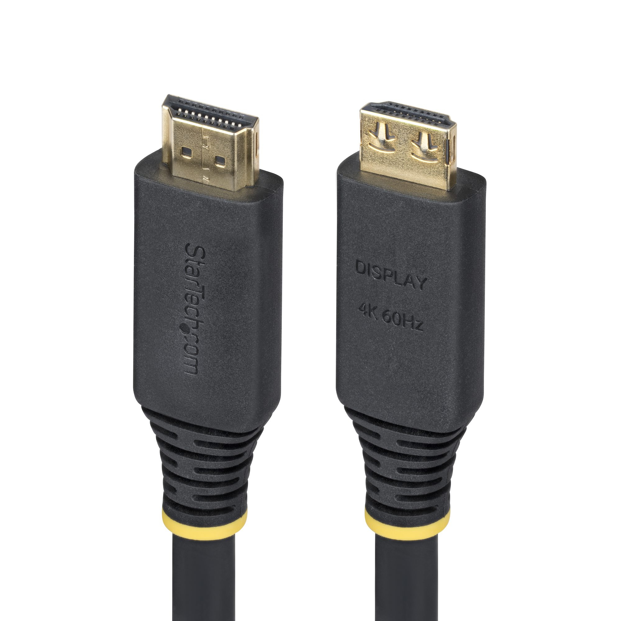 Cable HDMI Activo de Alta Velocidad de 10,6m con Conectores de Agarre - 4K 60Hz/1440p 144Hz - HDR10/HDCP 2.2/ARC - 18Gbps - Cable HDMI - Recubrimiento de TPE