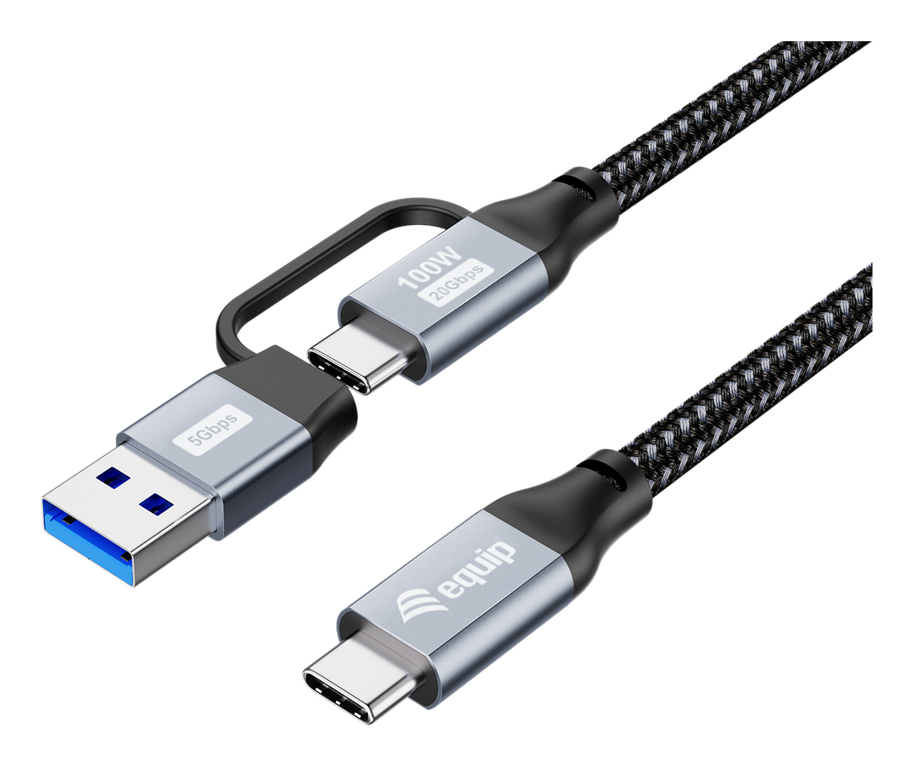 128433 cable USB USB 3.2 Gen 2x2 3 m USB A/USB C USB C 20 Gbit/s 100 W Negro