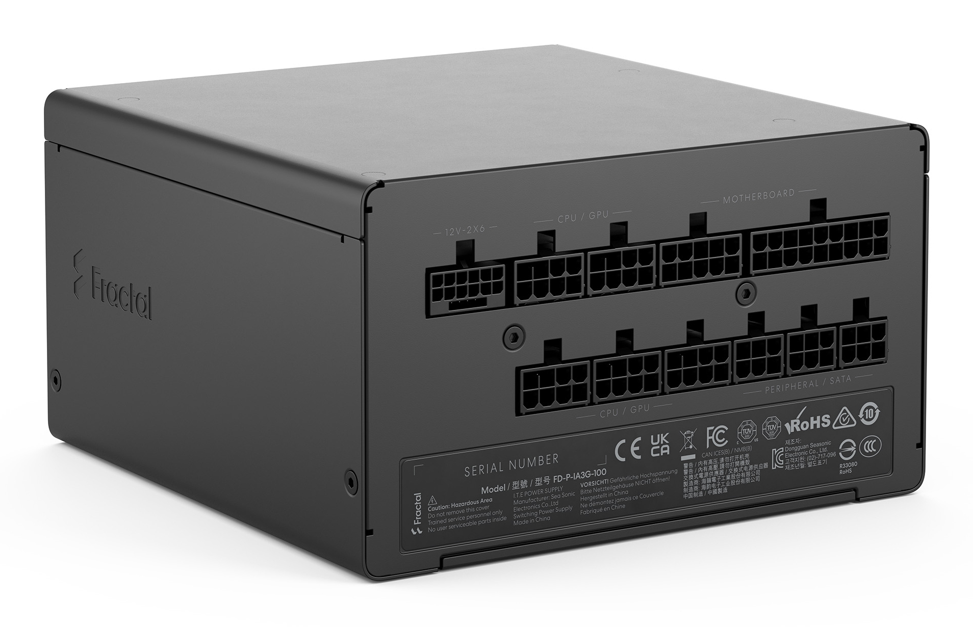 Ion 3 Gold 1000W unidad de fuente de alimentación 24-pin ATX ATX Negro