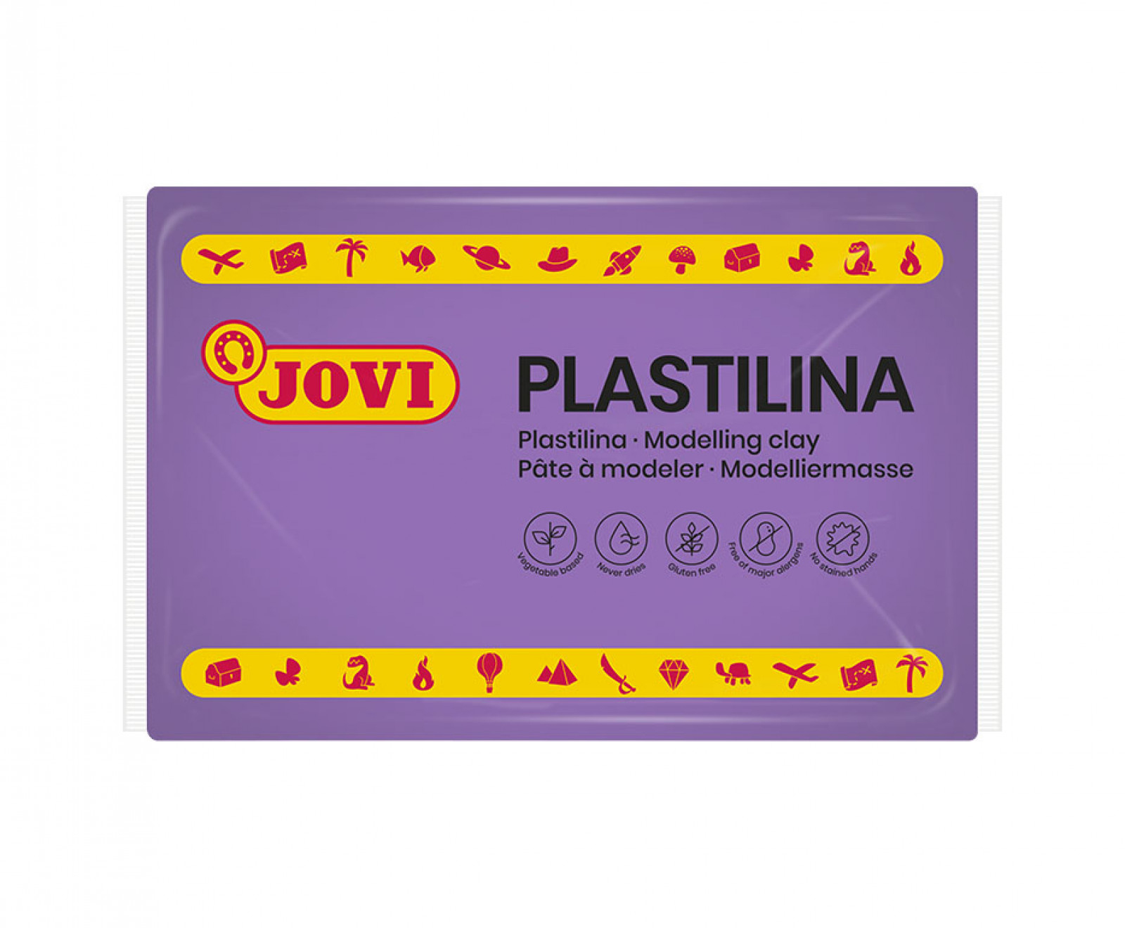PLASTILINA Pasta de modelar 5,25 kg Lila 1 pieza(s)