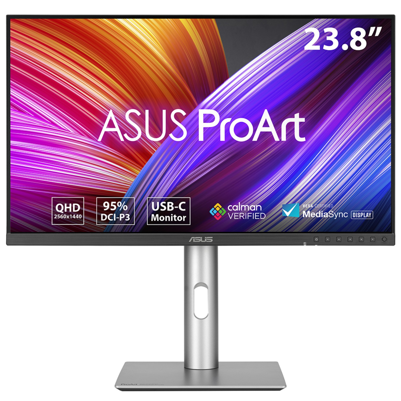 ProArt Display PA24ACRV pantalla para PC 60,5 cm (23.8") 2560 x 1440 Pixeles Quad HD LCD Negro