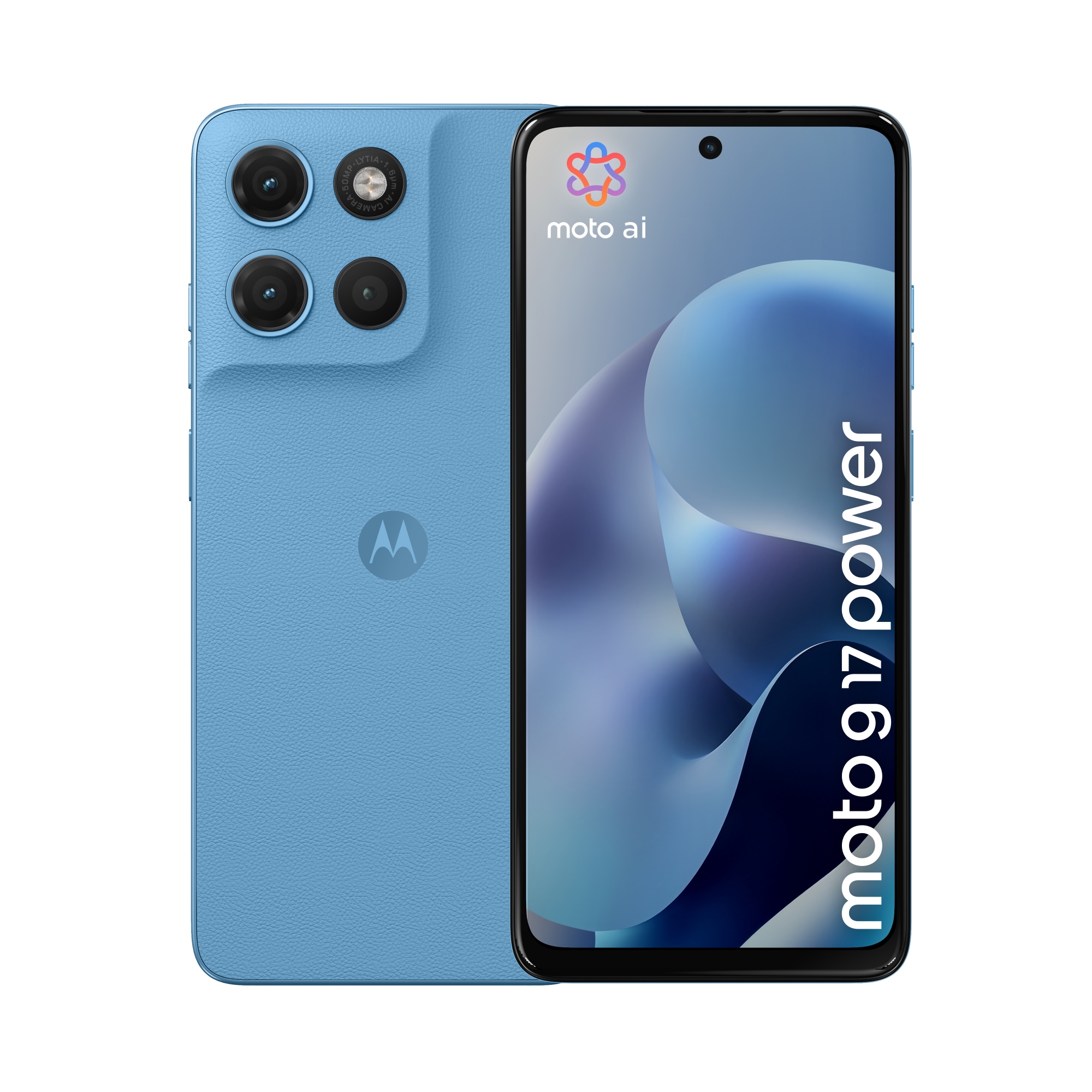 moto g17 power 17,1 cm (6.72") Ranura híbrida Dual SIM Android 15 USB Tipo C 4 GB 256 GB 6000 mAh Azul