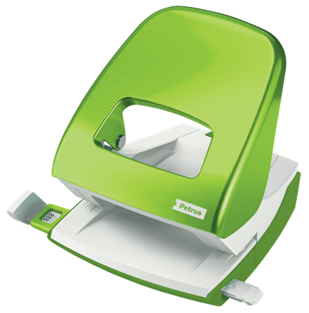623590 perforador de papel 30 hojas Verde, Blanco