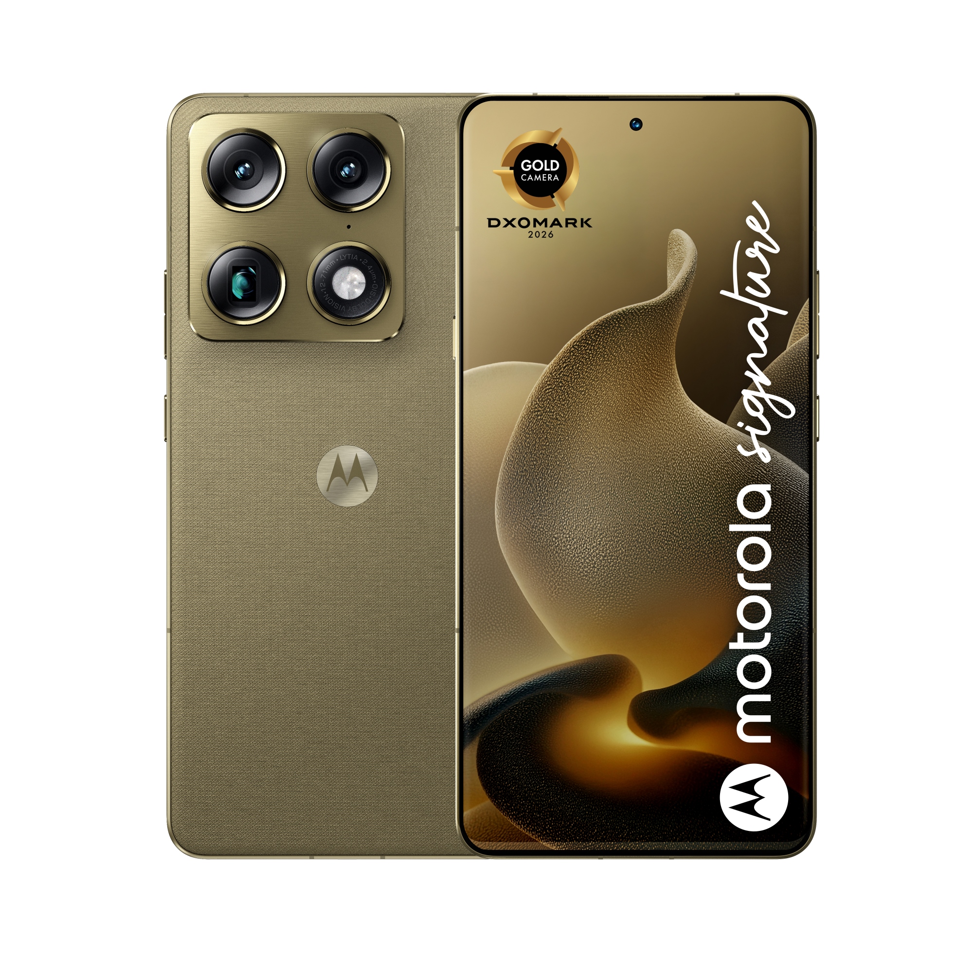signature 17,2 cm (6.78") SIM doble Android 16.0 5G USB Tipo C 16 GB 512 GB 5200 mAh Oro