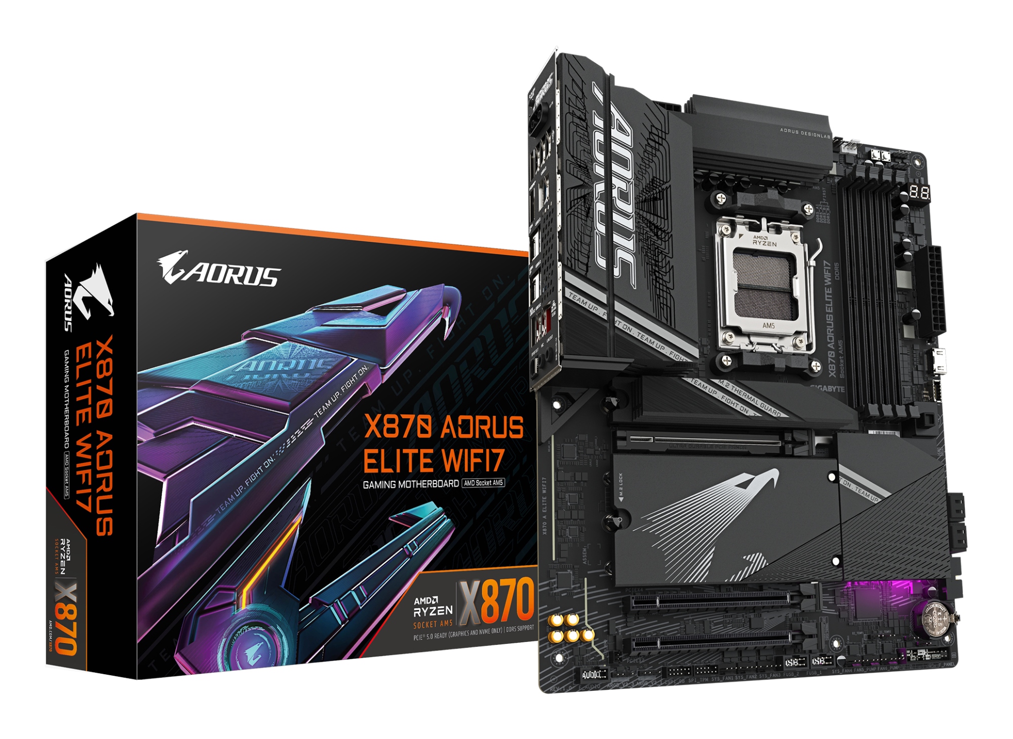 X870 AORUS ELITE WIFI7 Placa Base