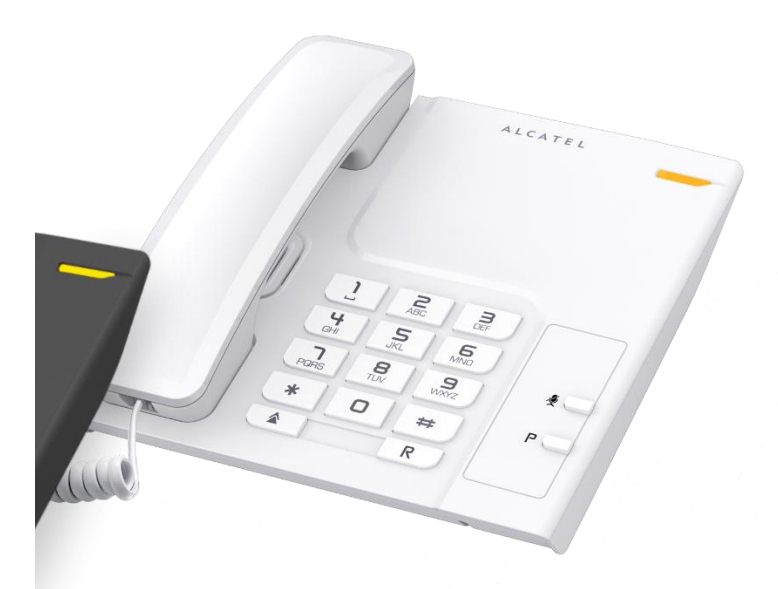 T26 Teléfono analógico Blanco