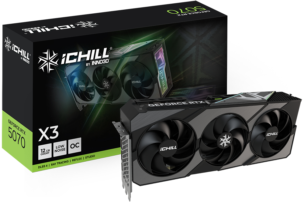 iChill GeForce RTX 5070 X3 NVIDIA 12 GB GDDR7