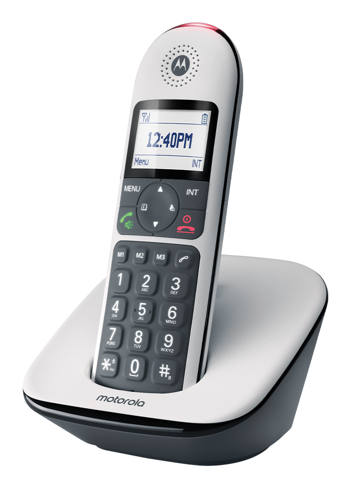 CD5001 Teléfono DECT Identificador de llamadas Gris