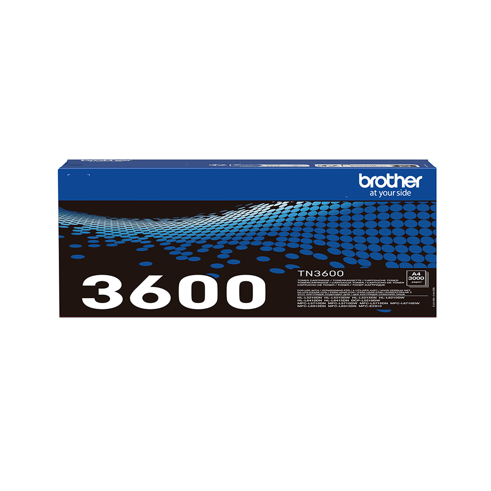 TN-3600 cartucho de tóner 1 pieza(s) Original Negro