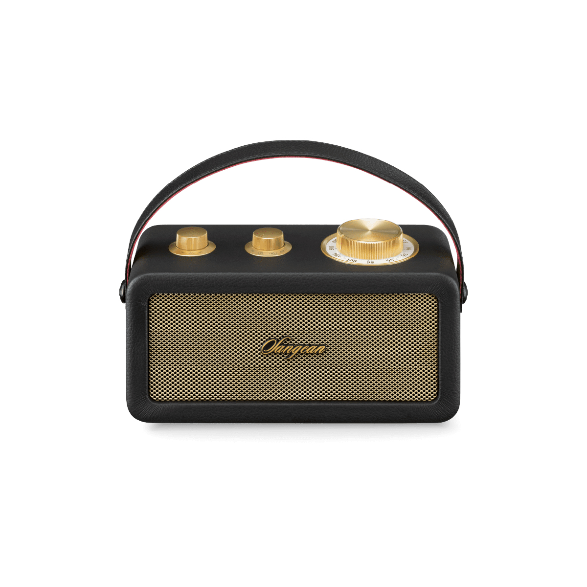 RA-101 Portátil Analógica Negro, Oro