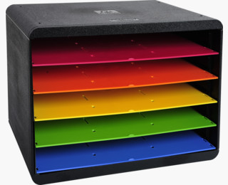 305798D cajonera para oficina Negro