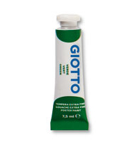 0351012 tempera 7,5 ml Tubo Verde