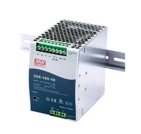 AT-SDR480-48 transformador de voltaje 48 V