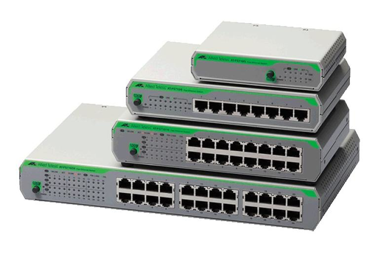 AT-FS710/8-50 No administrado Fast Ethernet (10/100) Gris