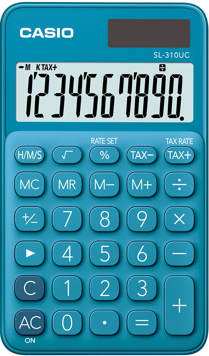 SL-310UC-BU calculadora Bolsillo Calculadora básica Azul
