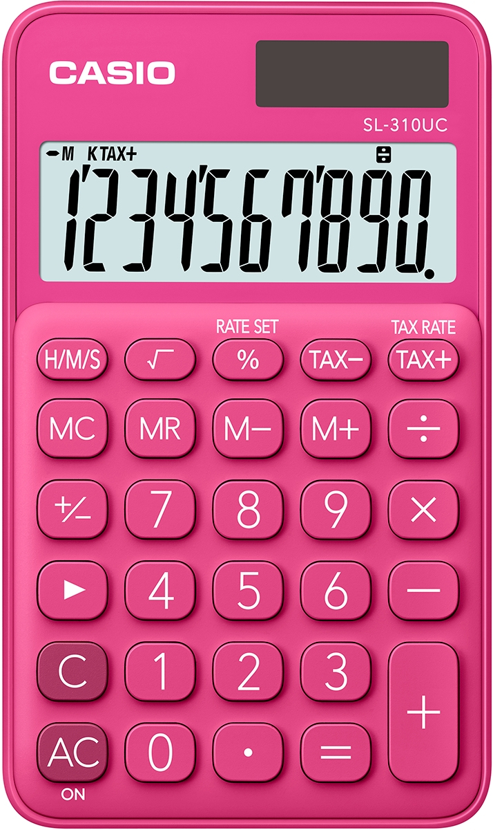 SL-310UC-RD calculadora Bolsillo Calculadora básica Rojo