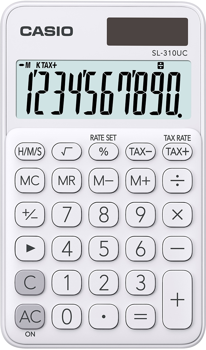 SL-310UC-WE calculadora Bolsillo Calculadora básica Blanco