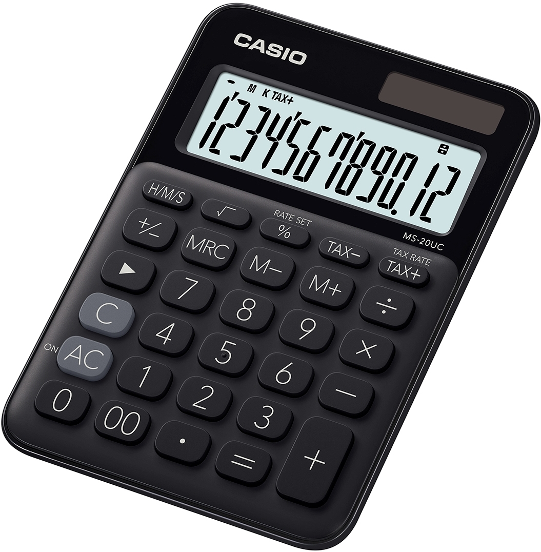 MS-20UC-BK calculadora Escritorio Calculadora básica Negro