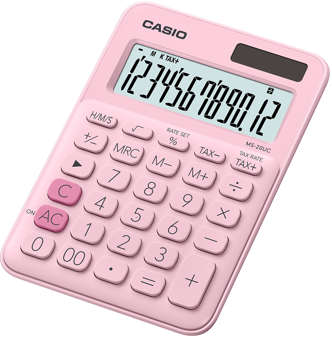 MS-20UC-PK calculadora Escritorio Calculadora básica Rosa