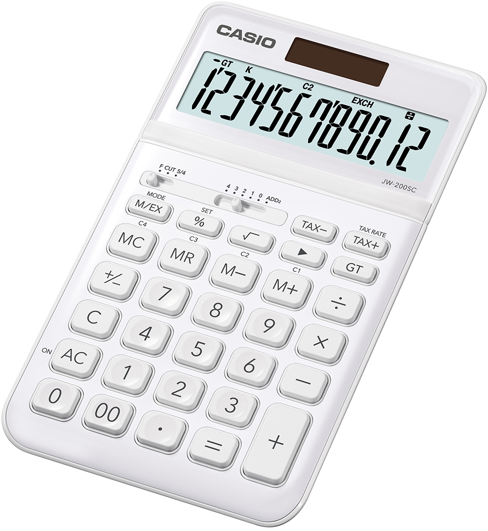 JW-200SC calculadora Escritorio Calculadora básica Blanco