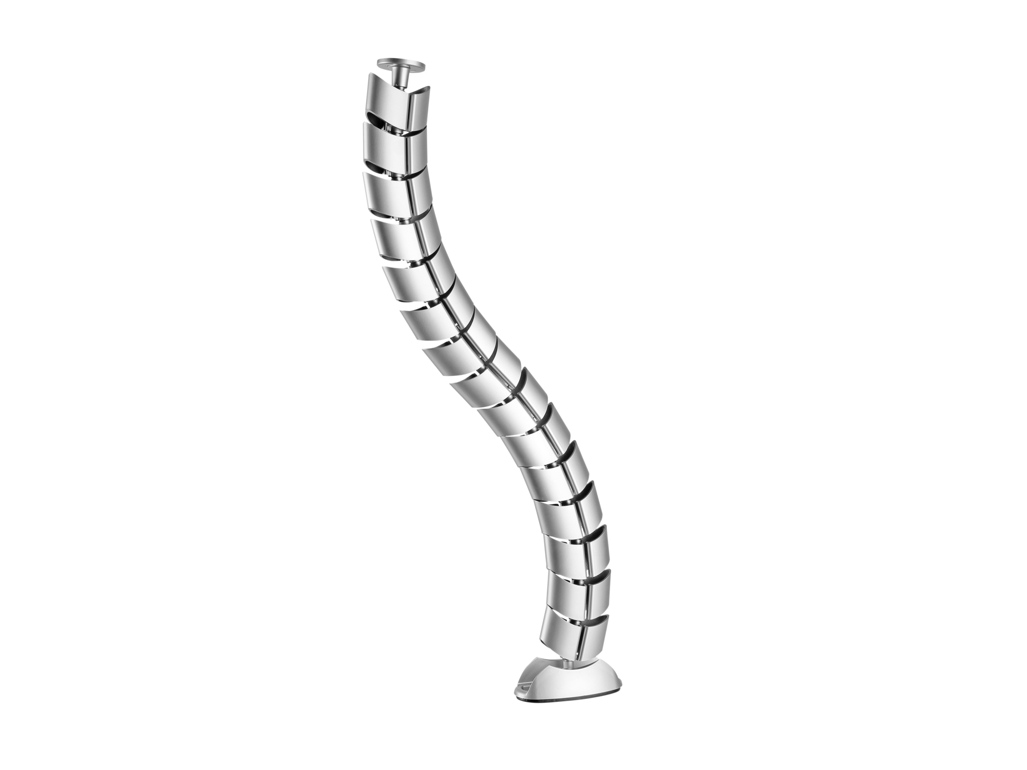 650862 organizador de cables Escritorio Pasacables Plata 1 pieza(s)