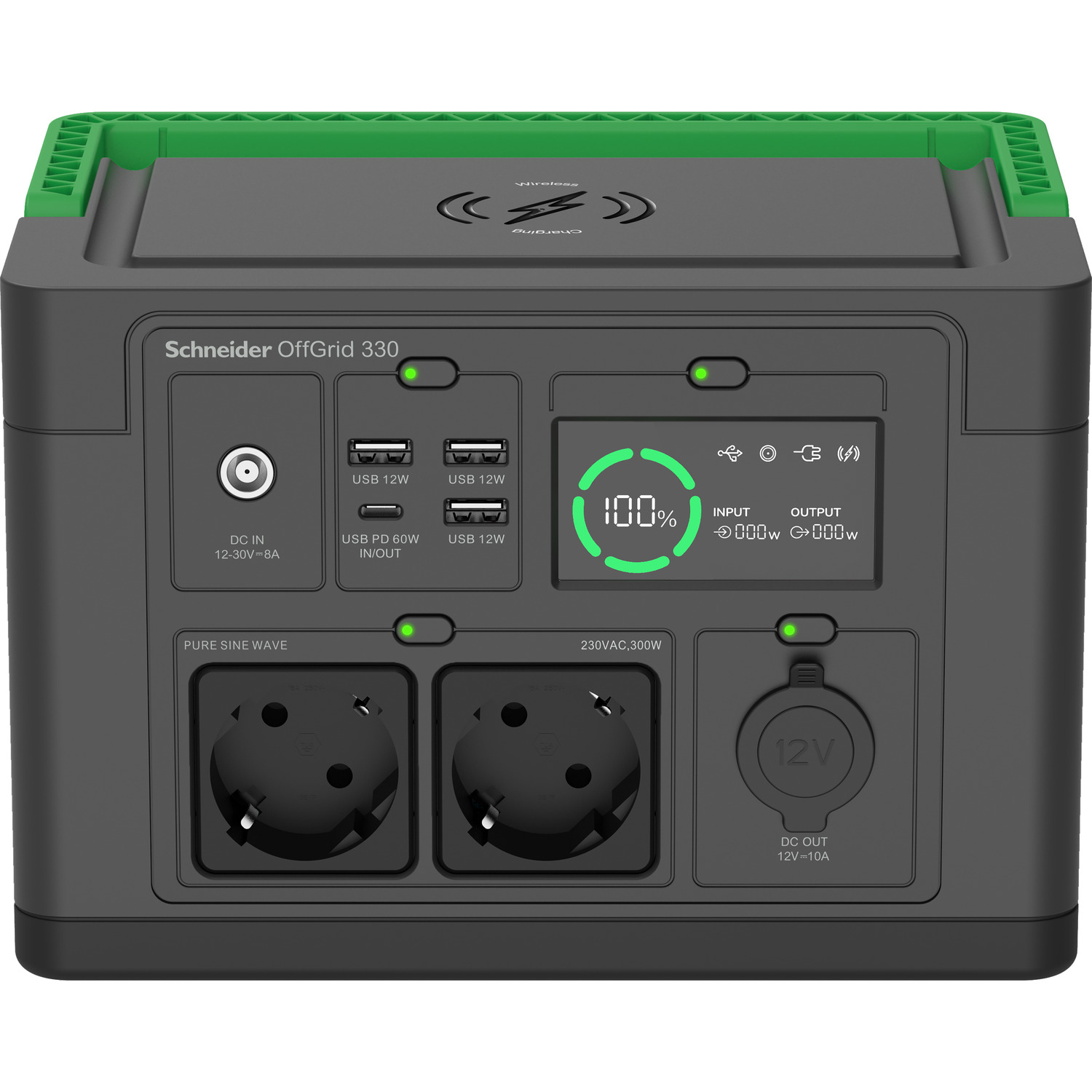 PPS330-GR estación de energía portátil Ión de litio 531 W 3,3 kg