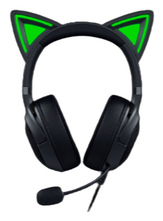 Kraken Kitty V2 Auriculares Alámbrico Diadema Juego USB tipo A Negro